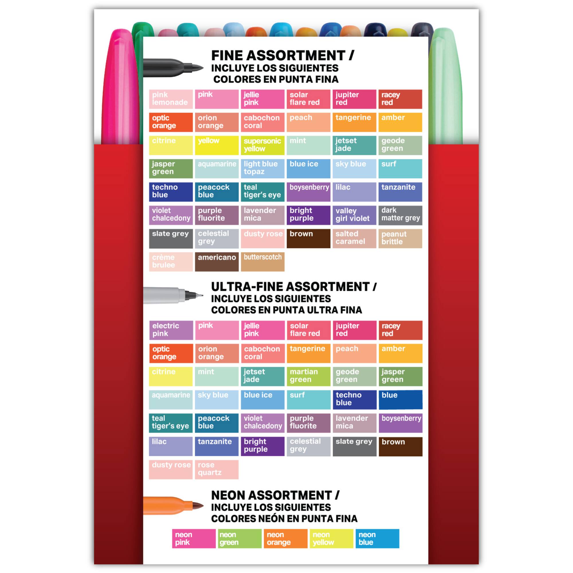 Sharpie® Ultimate Collection Mixed 115 Piece Permanent Markers